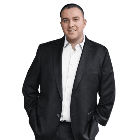 Sal bua black suit new jersey realtor